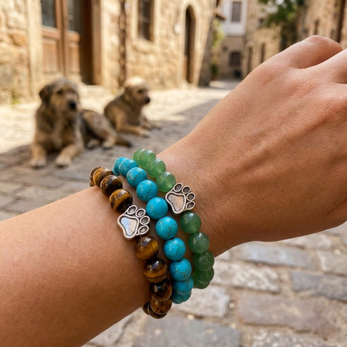 Bracelet Cristal — Pattes de Secours